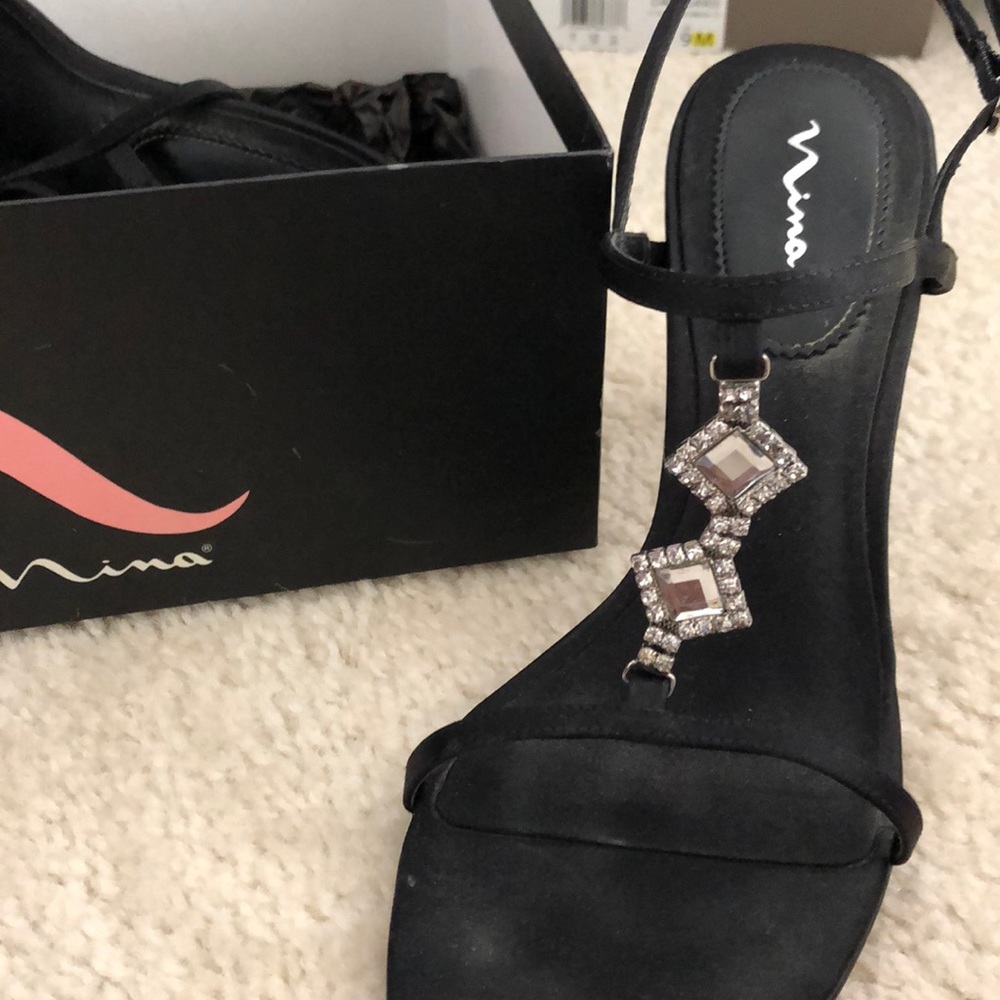 Black Nina heels